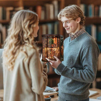 Wisdom Rings Books Repository DIY Book Nook Kit - ROCOXIA