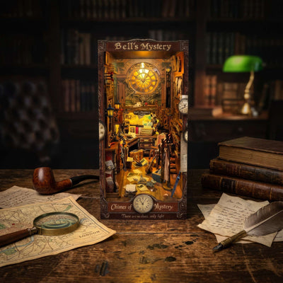 Chimes of Mystery DIY Book Nook Kit - A World of Enigma and Intrigue - ROCOXIA