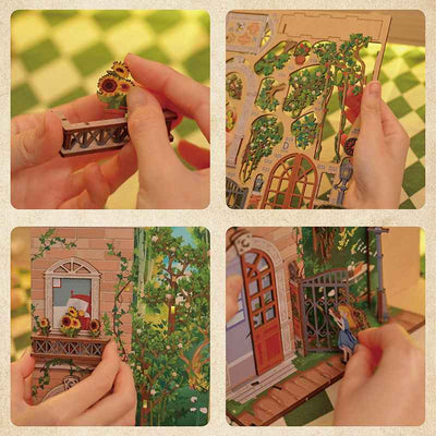 Rocoxia The Secret Garden DIY Book Nook Kit - Rocoxia