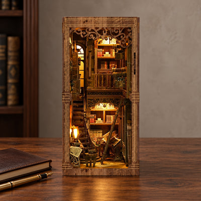 Ancient Book Collection Room DIY Book Nook Kit