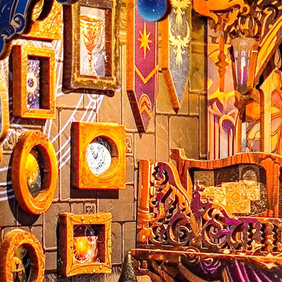 Rocoxia Mystic Tarot Secrets DIY Book Nook Kit（Dust cover included） - Rocoxia