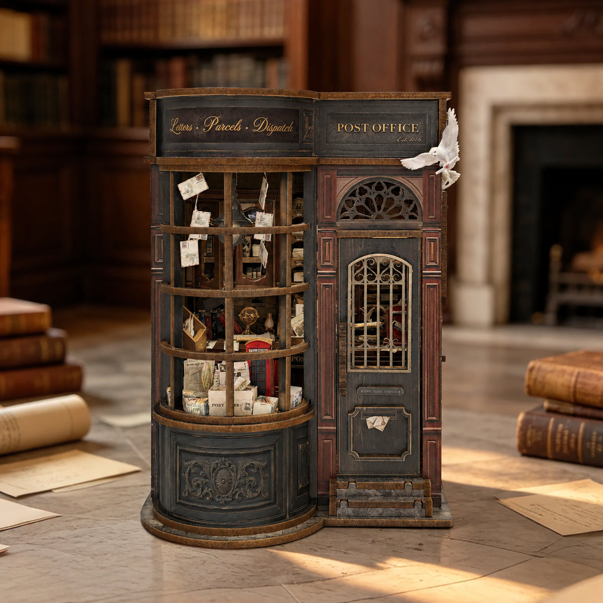Night Owl Kurier DIY Buchnischen-Bausatz