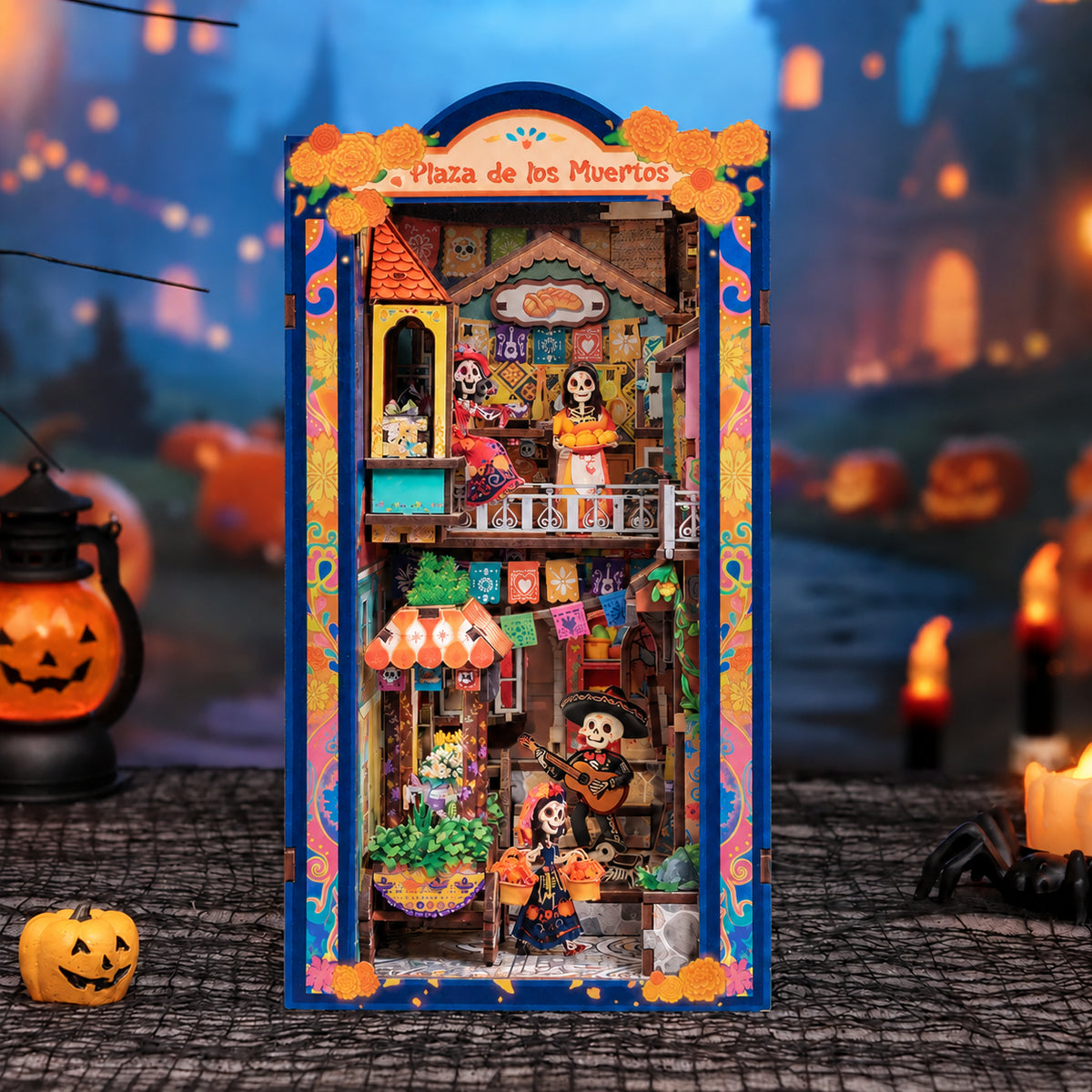 Plaza de los Muertos DIY Buchnischen-Bausatz