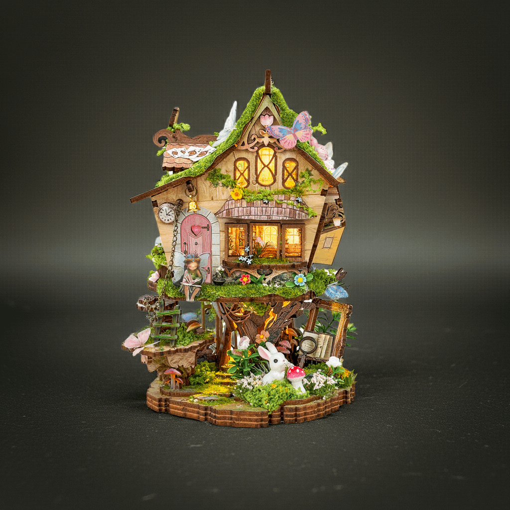 Rowan's Treehouse DIY Book Nook Kit - ROCOXIA