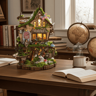 Rowan's Treehouse DIY Book Nook Kit - ROCOXIA