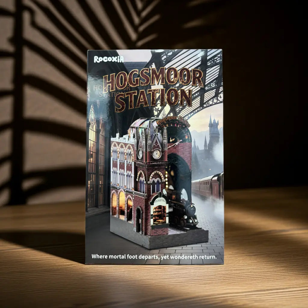 Hogsmoor Station DIY Book Nook Shelf Insert Kit BF02 - ROCOXIA