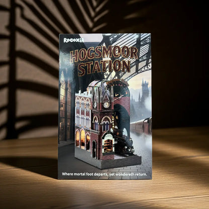 Hogsmoor Station DIY Book Nook Shelf Insert Kit BF02 - ROCOXIA