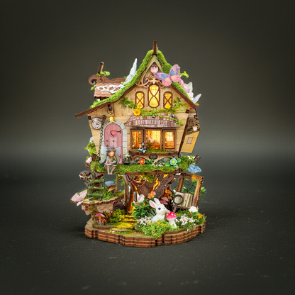 Rowan's Treehouse DIY Book Nook Kit - Bring the Enchanted Forest Home - ROCOXIA