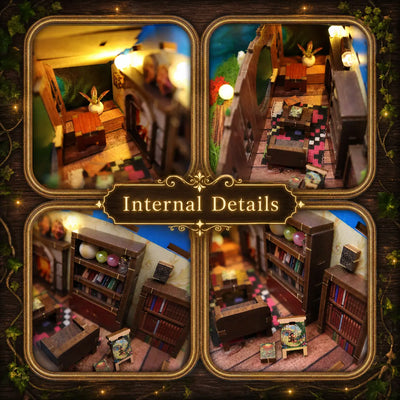 Hobbins Hovel Fantasy Cottage DIY Book Nook Kit