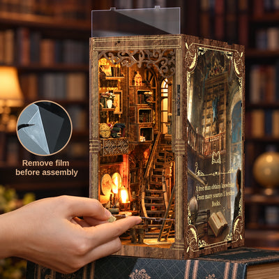 Ancient Book Collection Room DIY Book Nook Kit