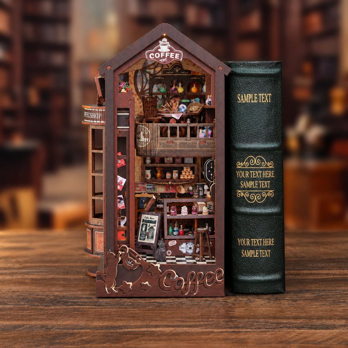 Magic Coffee House DIY Book Nook Kit