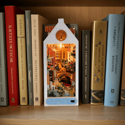 Bruges Ancient City DIY Book Nook Kit - Transport Yourself to Medieval Charm - ROCOXIA