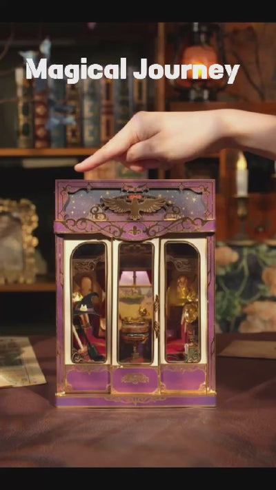 Train Cabin Series – Magical Journey Motion Scene DIY Book Nook Kit