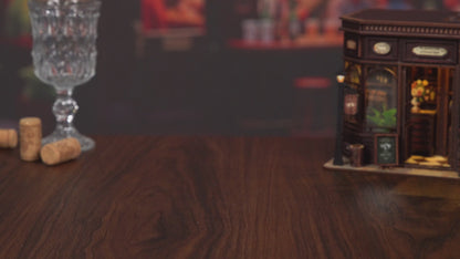 Corner Tavern DIY Mini House Kit l DIY Miniature Kit