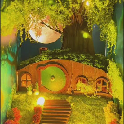 Hobbins Hovel Fantasy Cottage DIY Book Nook Kit
