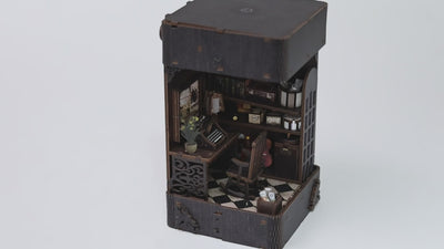 Detective Agency DIY Dollhouse Book Nook Kit