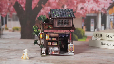 Kasuga Grocery Store DIY Mini Book Nook Kit