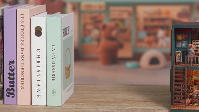 Bear Restaurant DIY Book Nook Kit