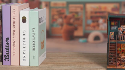 Bear Restaurant DIY Book Nook Kit