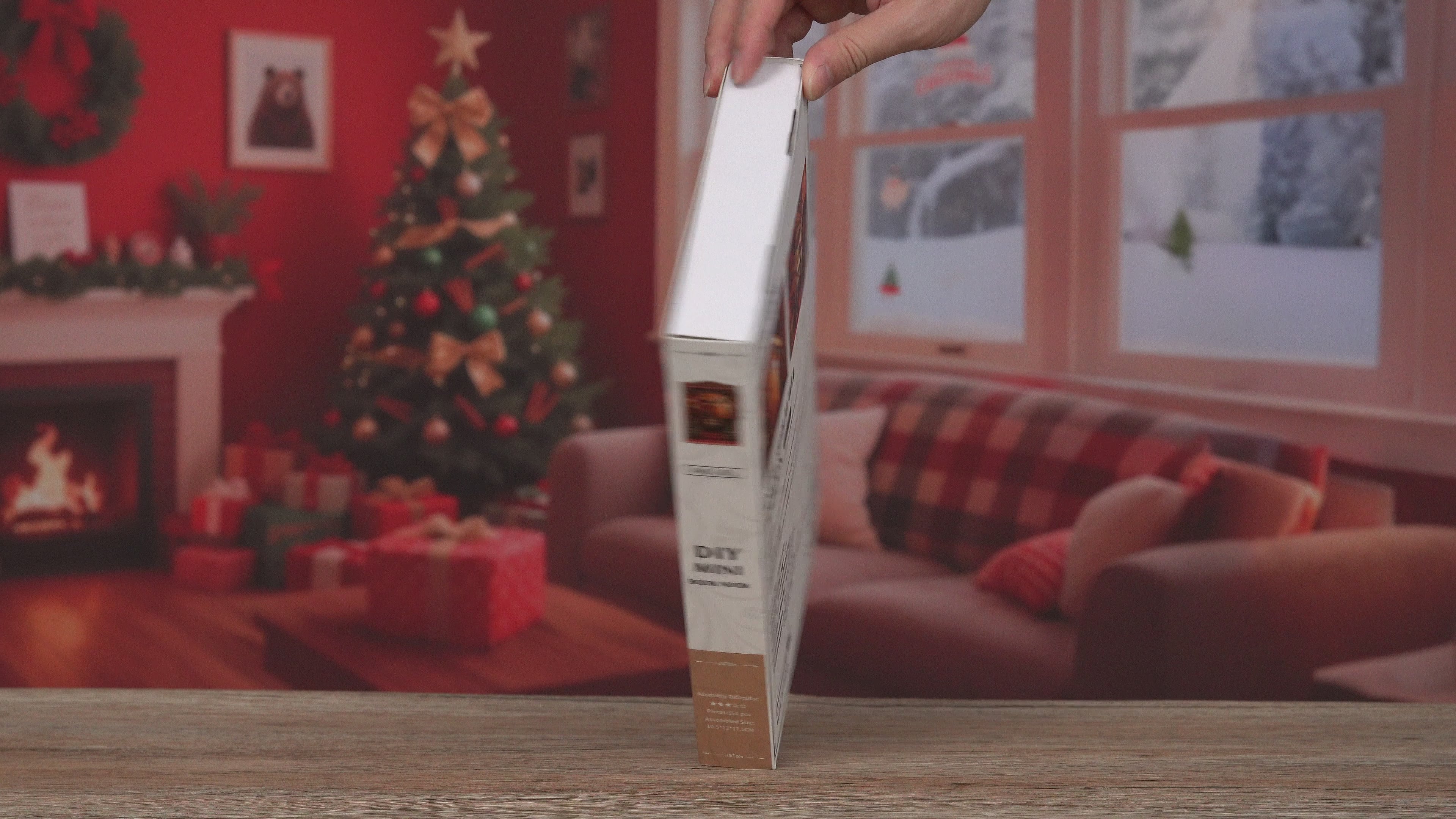 Snow Realm Wei Pavilion DIY Book Nook Kit