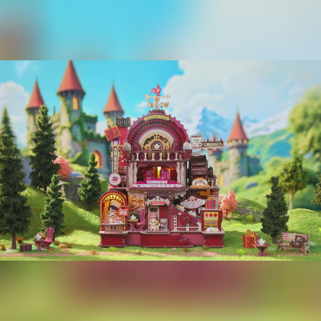 Dessert Atelier DIY Mini House Kit l DIY Miniature Kit
