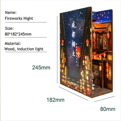 Rocoxia  Chengdu Life DIY Book Nook Kit - Rocoxia