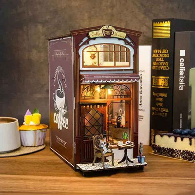 Rocoxia  Coffee House DIY Book Nook Kit - Rocoxia