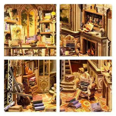 Rocoxia  Gorgeous Manor DIY Book Nook Kit - Rocoxia
