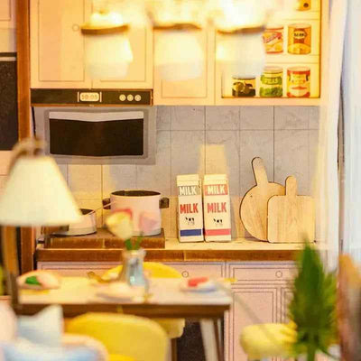 Rocoxia  Pink Loft DIY Book Nook Kit - Rocoxia