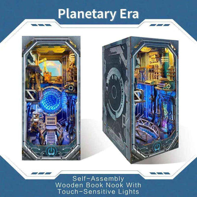 Rocoxia  Planetary Era DIY Book Nook Kit - Rocoxia