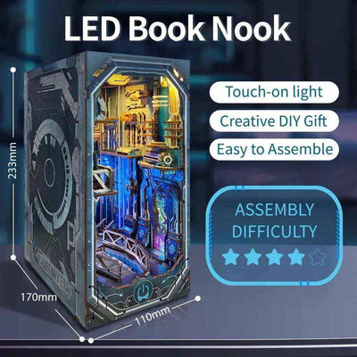 Rocoxia  Planetary Era DIY Book Nook Kit - Rocoxia