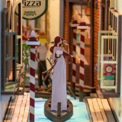 Rocoxia  Travel in Venice DIY Book Nook Kit - Rocoxia