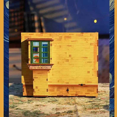 Rocoxia  Van Gogh's Dream DIY Wood Dollhouse Kit - Rocoxia